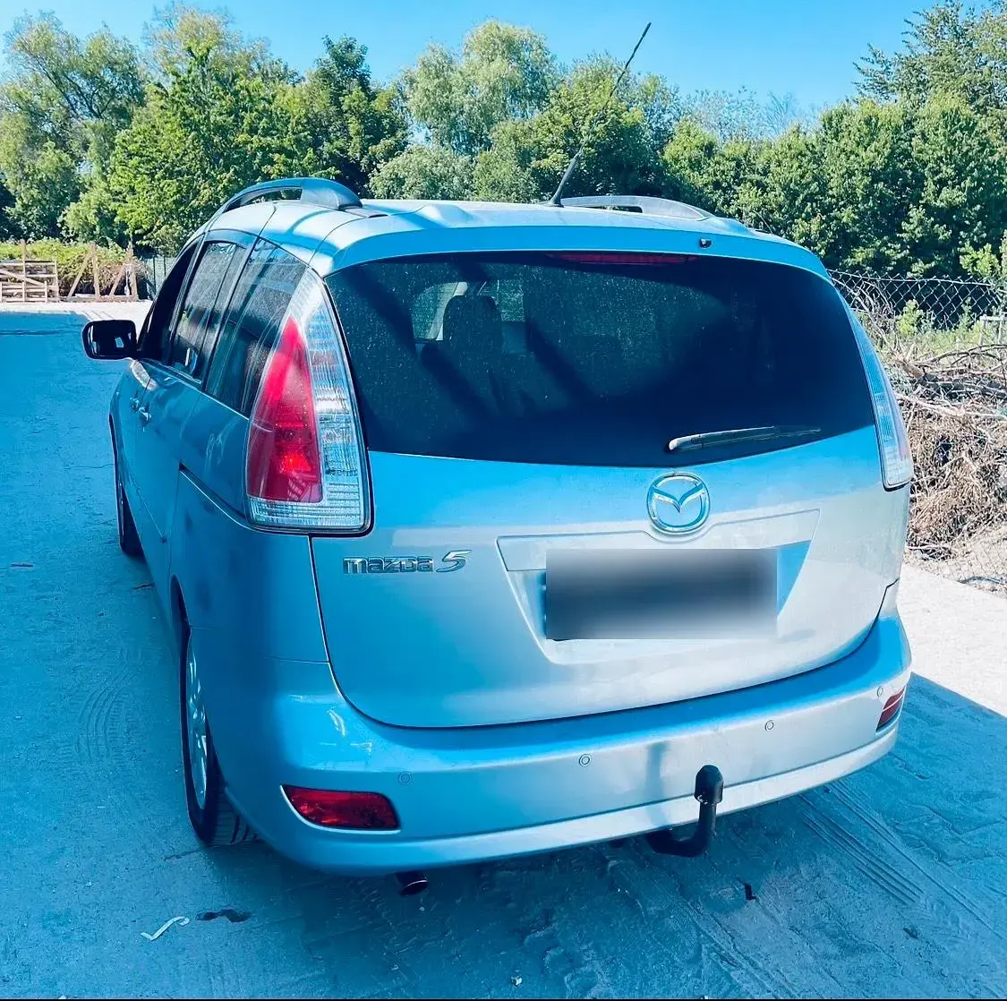 Gebraucht Mazda 5 Comfort 116 PS (85 kW) 2009 Blau Van / Kleinbus