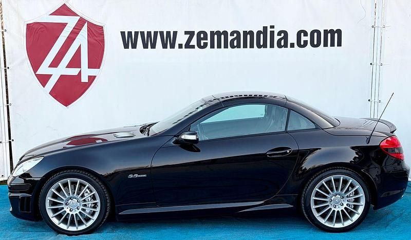 Gebraucht Mercedes SLK55 AMG AMG 360 PS (264 kW) 2007 Schwarz Cabrio