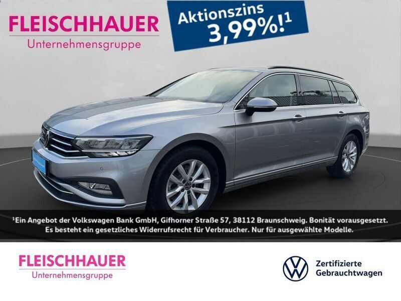Silber Gebraucht 2024 VW Passat Business Kombi | 27.490 € (Superpreis) - Bild 1/4