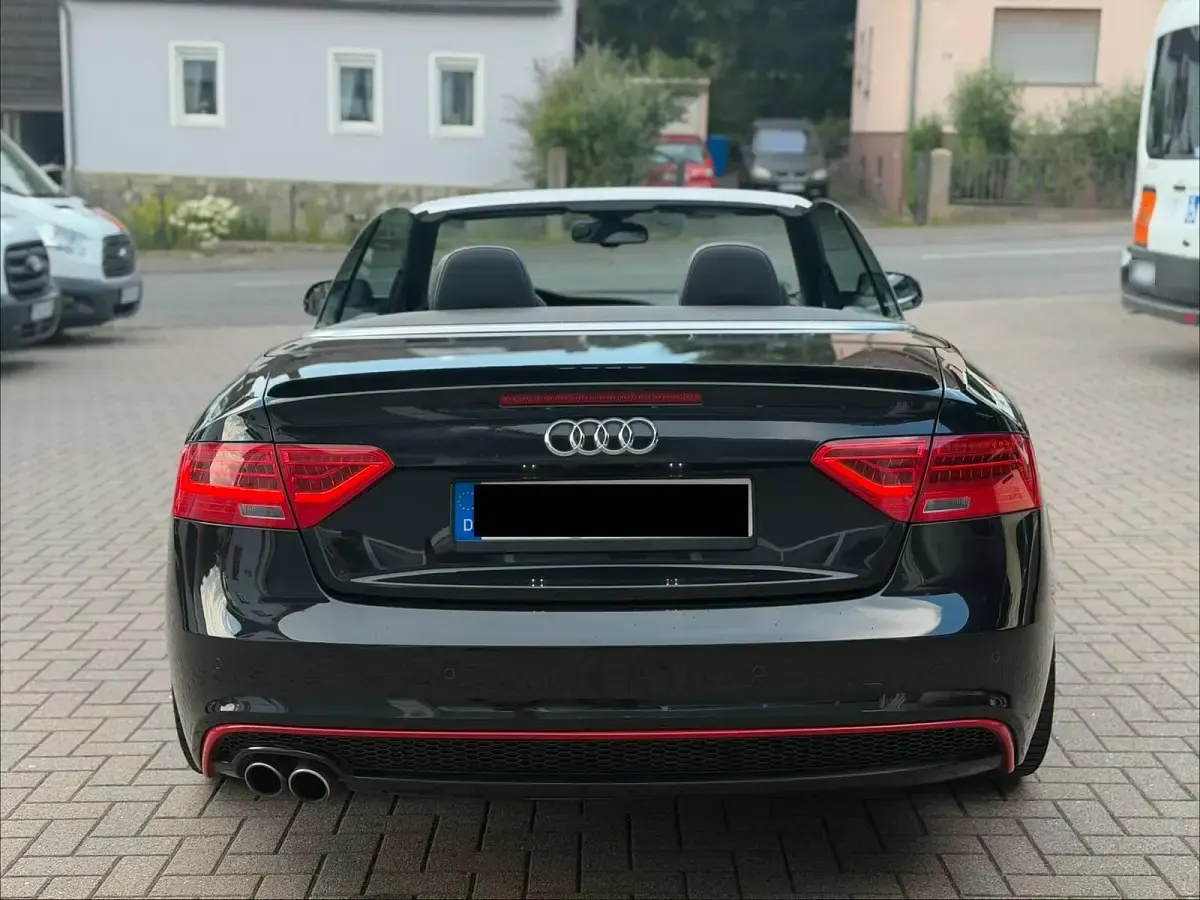 Gebraucht Audi A5 Cabriolet S-Line 245 PS (180 kW) 2015 Schwarz Cabrio