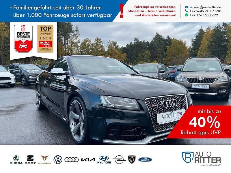 Phantomschwarz perleffekt Gebraucht 2011 Audi RS5 Advanced Plus Coupé | 24.990 € (Superpreis) - Bild 1/4