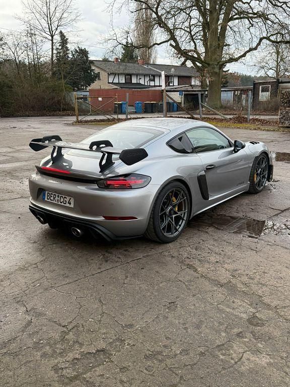 Silber Gebraucht 2023 Porsche 718 Cayman GT4 Coupé | 169.500 € (Fairer Preis) - Bild 1/4
