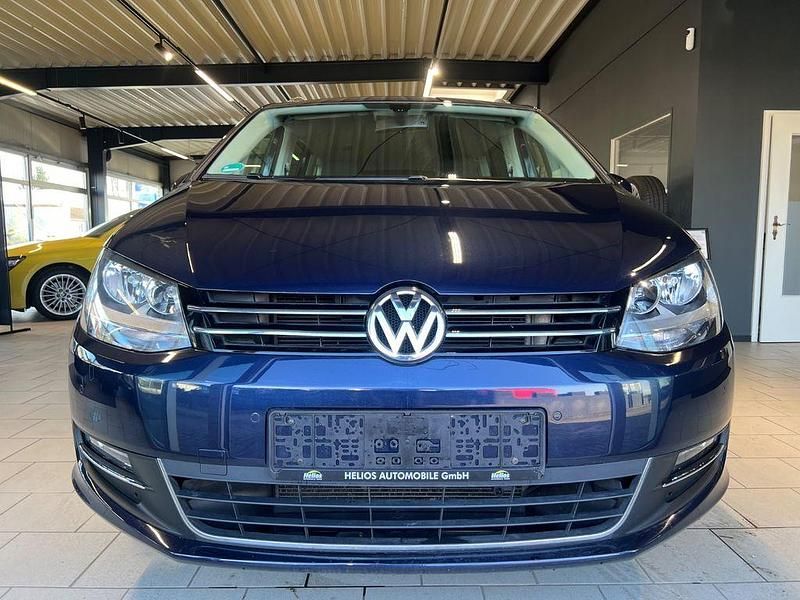 Gebraucht VW Sharan Cup 150 PS (110 kW) 2015 Blau Van / Kleinbus