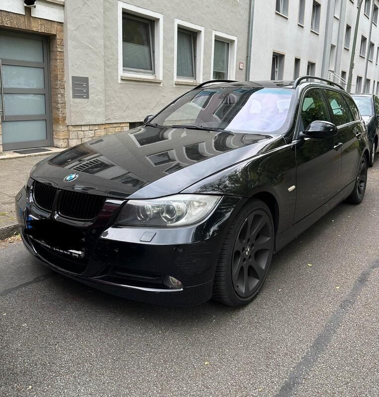 Schwarz Gebraucht 2008 BMW 325 M Sport Kombi | 5.500 € (Superpreis) - Bild 1/4