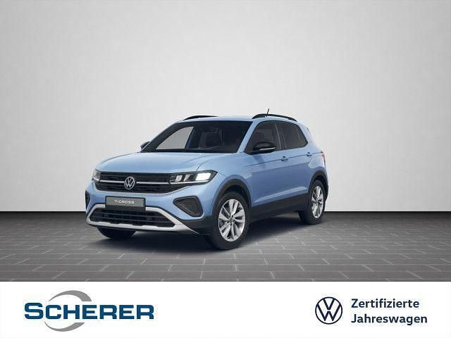 Clear blue metallic (metallic) Gebraucht 2025 VW T-Cross Goal SUV | 22.490 € (Guter Preis) - Bild 1/4