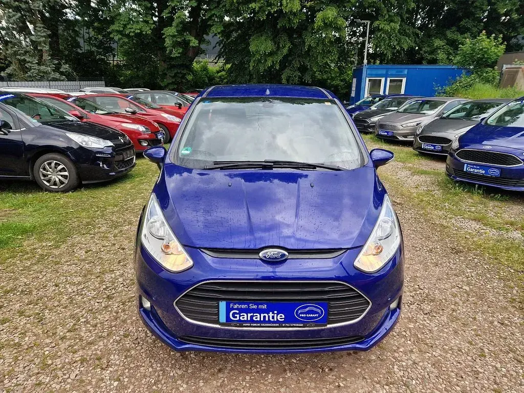 Gebraucht Ford B-MAX 101 PS (74 kW) 2014 Blau Van / Kleinbus