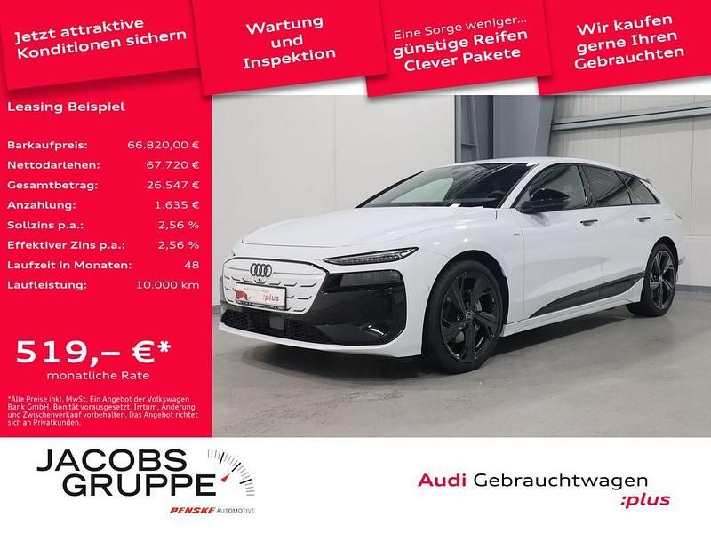 Weiß Gebraucht 2025 Audi A6 e-tron Performance Kombi | 66.820 € - Bild 1/4
