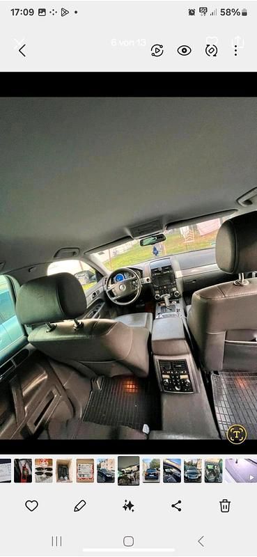 Schwarz Gebraucht 2007 VW Touareg SUV | 4.250 € (Superpreis) - Bild 1/4