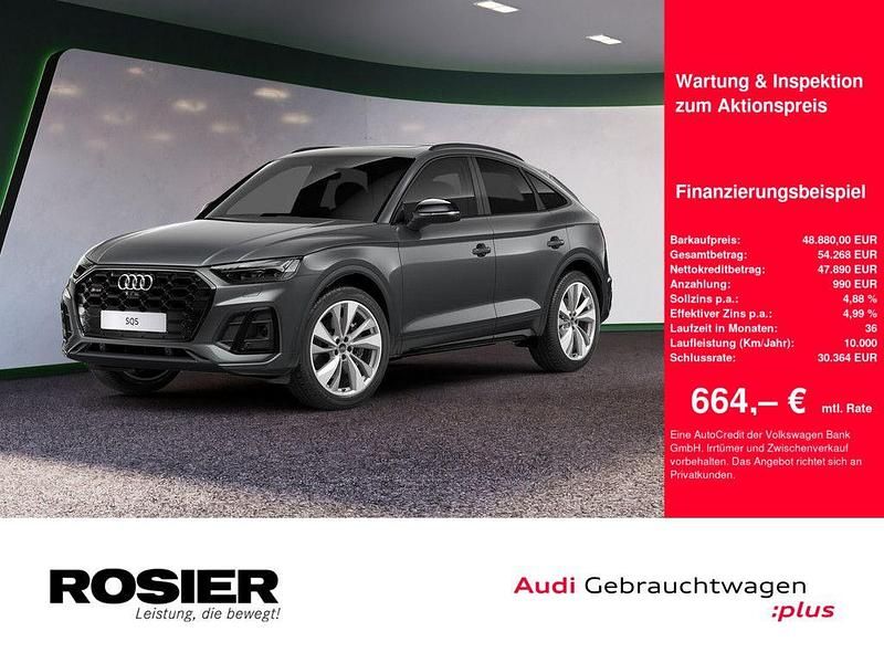 Grau / daytonagrau perleffekt Gebraucht 2021 Audi SQ5 Sportback Business SUV | 48.880 € (Fairer Preis) - Bild 1/4