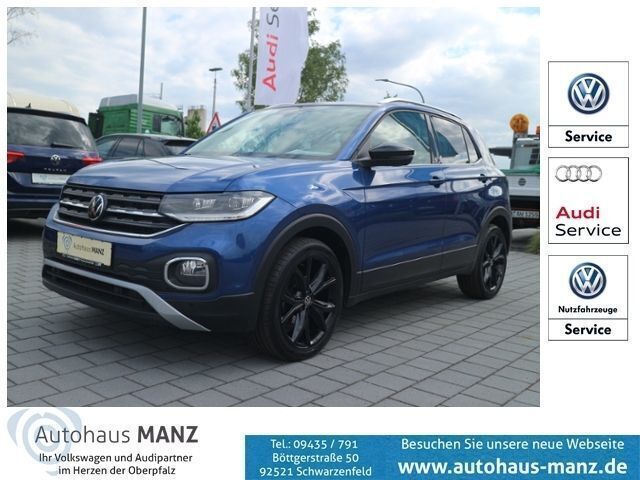 Blau Gebraucht 2022 VW T-Cross Style SUV | 19.247 € (Guter Preis) - Bild 1/4