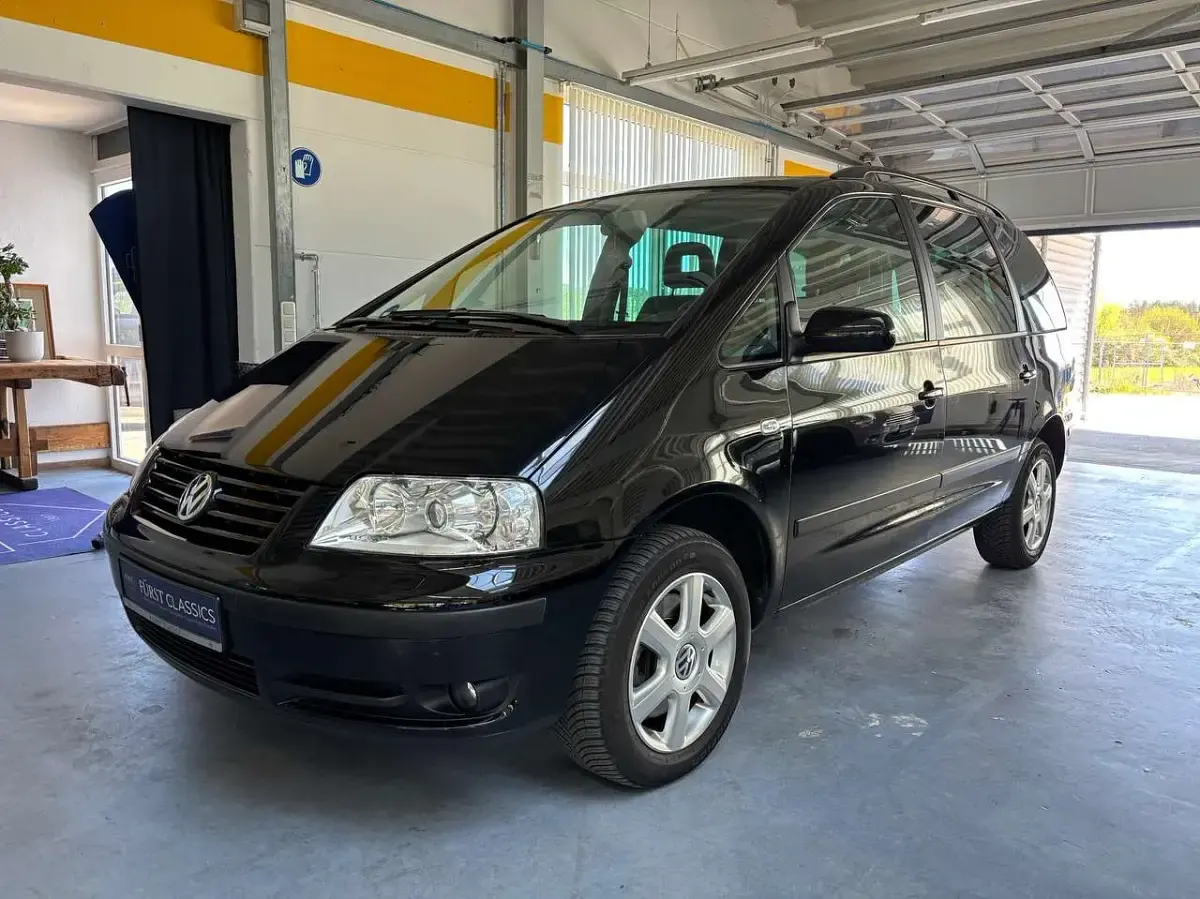 Gebraucht VW Sharan Highline 204 PS (150 kW) 2003 Schwarz Van / Kleinbus