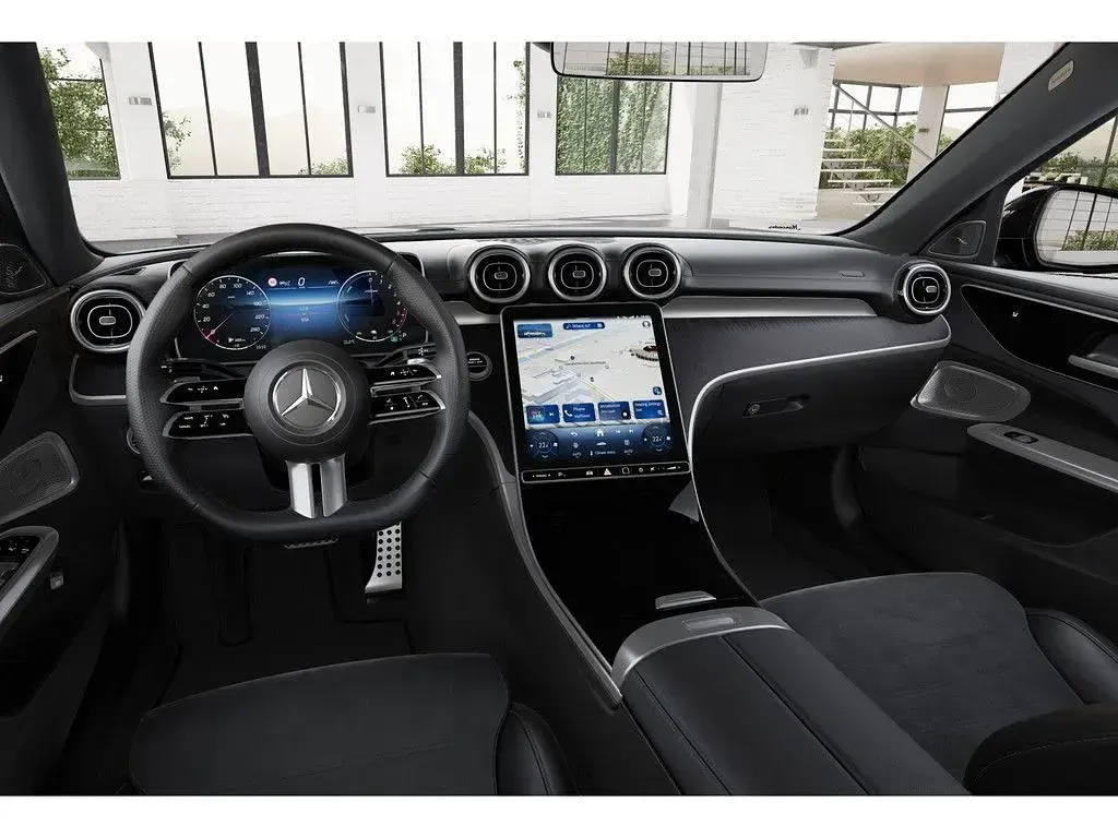 Gebraucht Mercedes C300 197 PS (144 kW) 2025 Weiss / opalithweiß (metallic) Limousine
