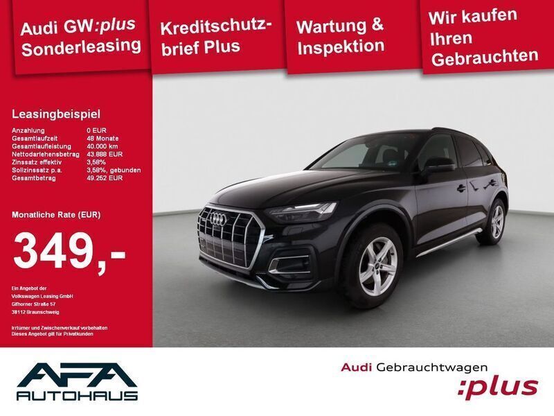 Mythosschwarz metallic Gebraucht 2024 Audi Q5 Ambiente SUV | 43.890 € (Superpreis) - Bild 1/4