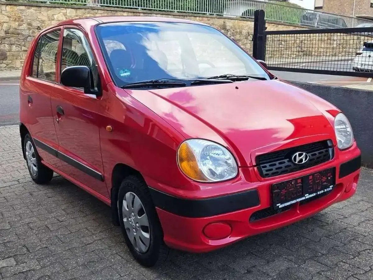 Gebraucht Hyundai Atos Prime 58 PS (42 kW) 2002 Rot Kleinwagen
