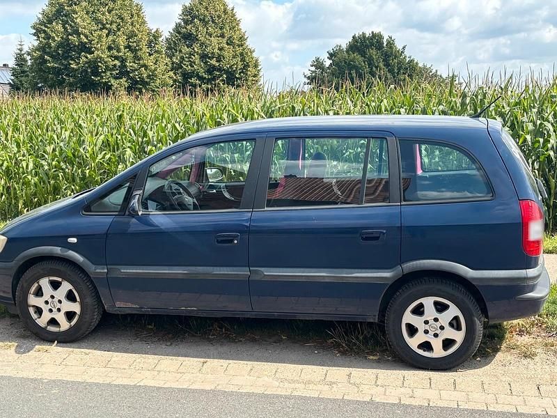 Gebraucht Opel Zafira 125 PS (91 kW) 2003 Blau Van / Kleinbus