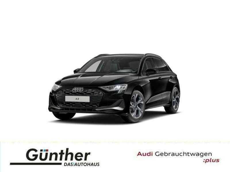 Mythosschwarz metallic Gebraucht 2024 Audi A3 Advanced Limousine | 33.300 € (Teuer) - Bild 1/4