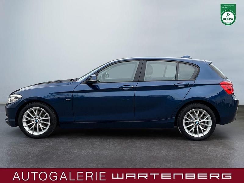 Gebraucht BMW 120 Sport Line 190 PS (139 kW) 2016 Blau Kleinwagen