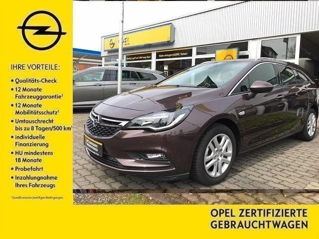 Gebraucht Opel Astra Dynamic 125 PS (91 kW) 2016 Braun metallic Kombi