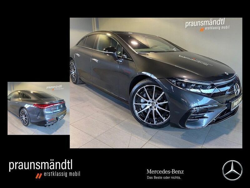 Lack graphitgrau Gebraucht 2022 Mercedes EQS580 AMG Limousine | 87.900 € - Bild 1/4