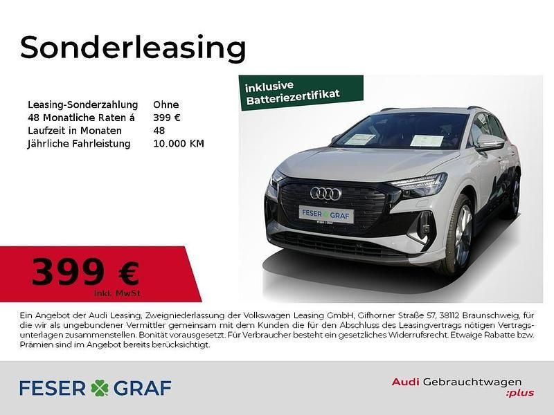 Kieselgrau Gebraucht 2024 Audi Q4 e-tron Advanced SUV | 46.340 € (Fairer Preis) - Bild 1/4