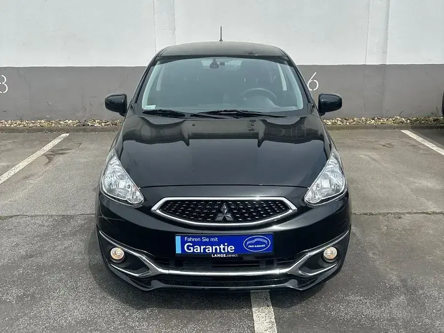 Gebraucht Mitsubishi Space Star Diamant Edition 80 PS (58 kW) 2017 Schwarz Kleinwagen