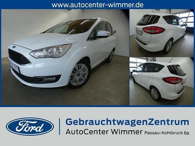 Gebraucht Ford C-MAX Business Edition 125 PS (91 kW) 2017 Farbe: weiß Van / Kleinbus