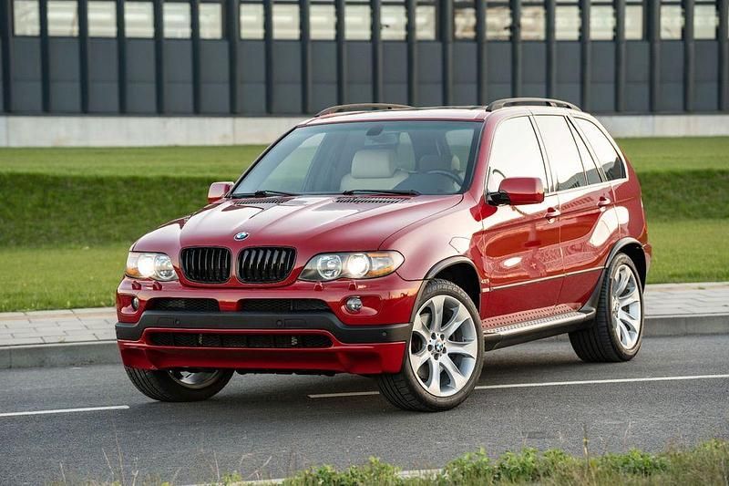 Rot Gebraucht 2006 BMW X5 Sport Line SUV | 15.600 € - Bild 1/4