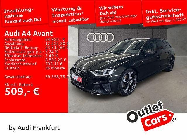 Gebraucht Audi A4 S-Line 204 PS (150 kW) 2024 Mythosschwarz metallic Kombi