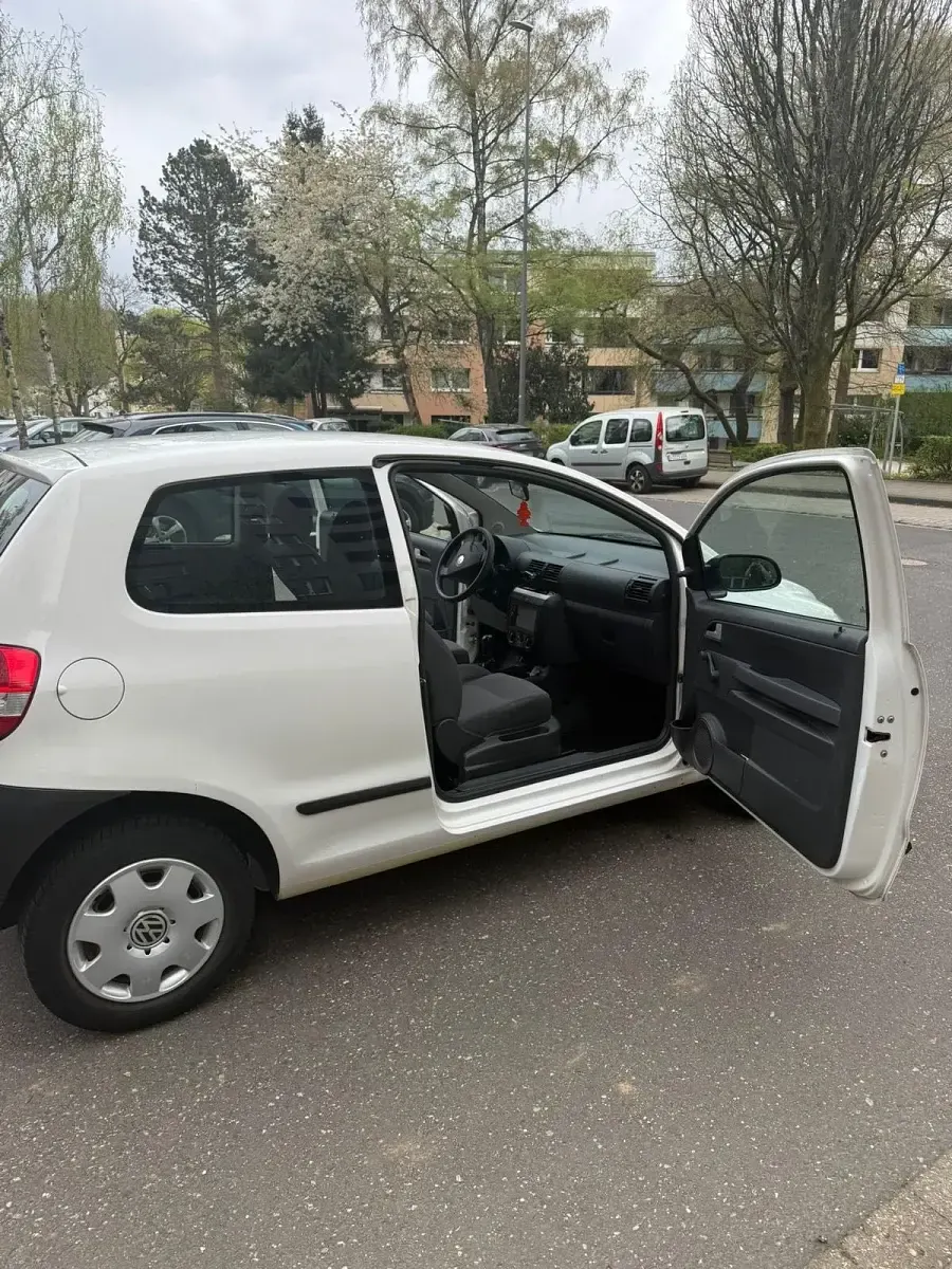Gebraucht VW Fox 2007 Weiß Kleinwagen