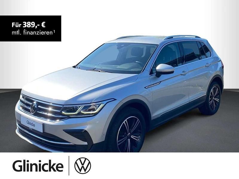Silber Gebraucht 2022 VW Tiguan Elegance SUV | 29.270 € (Guter Preis) - Bild 1/3