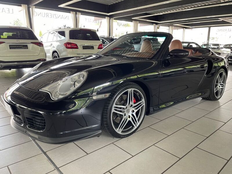Schwarz Gebraucht 2004 Porsche 996 Turbo Cabrio | 55.999 € (Fairer Preis) - Bild 1/4