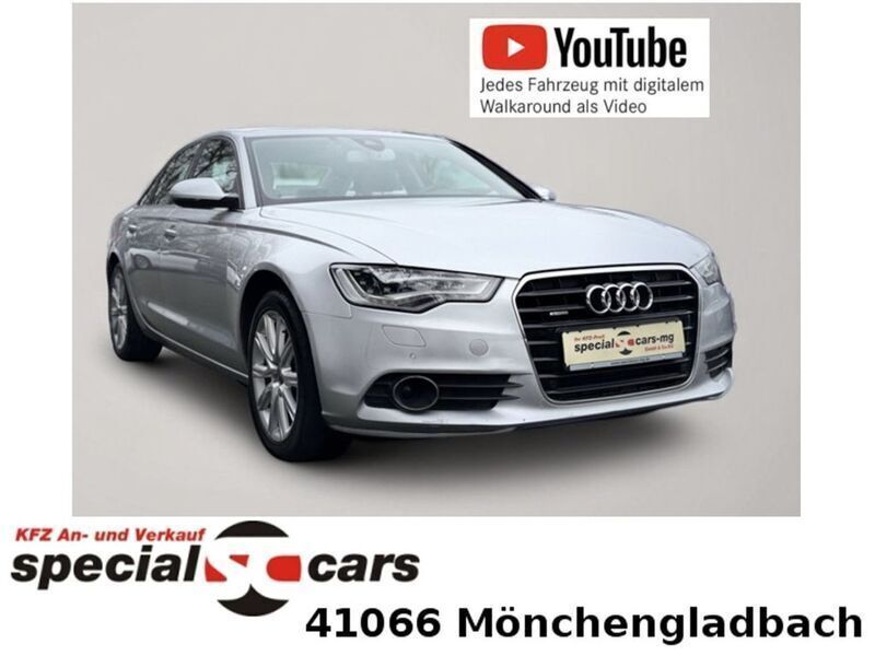 Eissilber metallic (metallic) Gebraucht 2015 Audi A6 Ambiente Limousine | 19.900 € (Guter Preis) - Bild 1/4