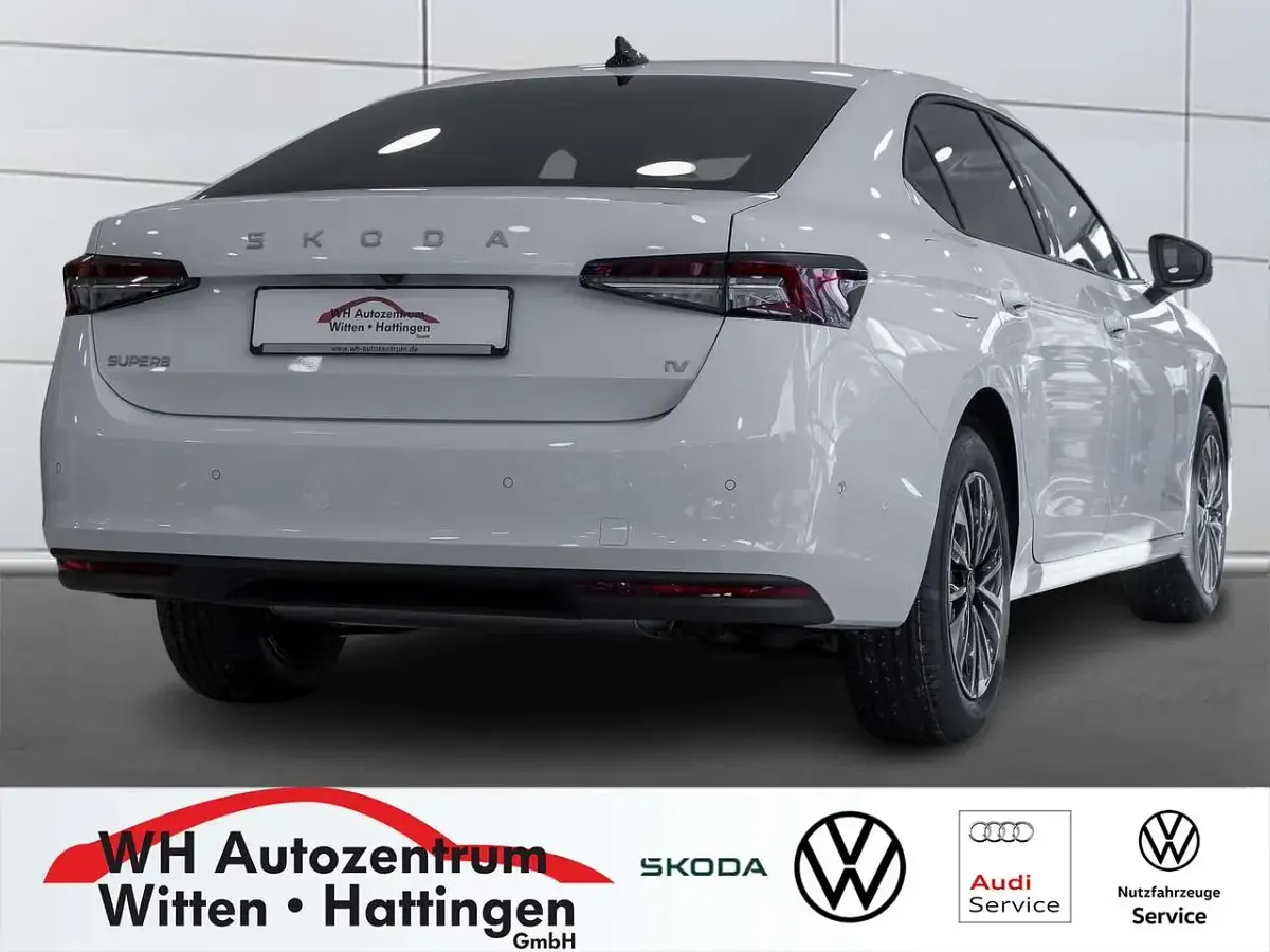 Ny Skoda Superb Selection 204 HK (150 kW) 2025 Hvid Sedan