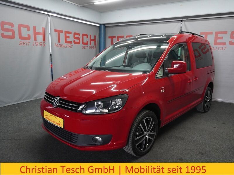 Rot Gebraucht 2013 VW Caddy Edition Van / Kleinbus | 11.990 € (Teuer) - Bild 1/3