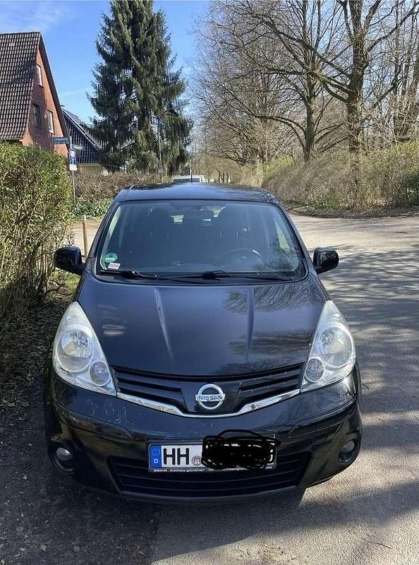 Gebraucht Nissan Note Acenta 88 PS (64 kW) 2010 Schwarz Kleinwagen