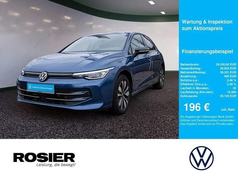 Blau Gebraucht 2025 VW Golf Goal Limousine | 29.330 € (Fairer Preis) - Bild 1/4