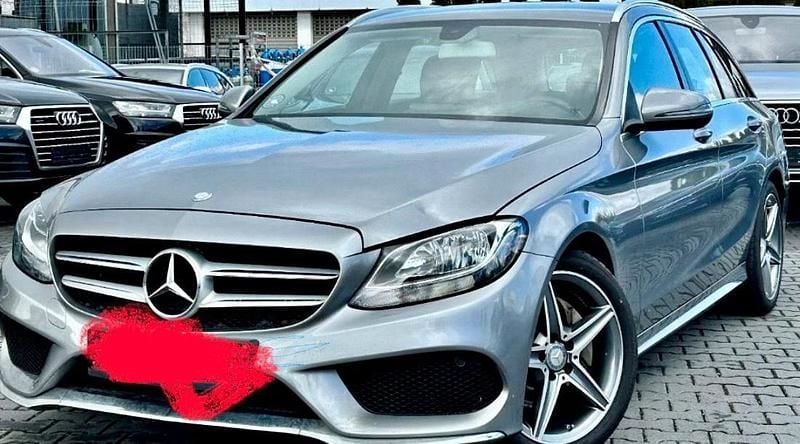 Grau Gebraucht 2016 Mercedes C220 AMG Kombi | 17.000 € (Fairer Preis) - Bild 1/4