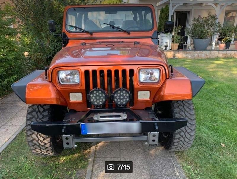 Gebraucht Jeep Wrangler 177 PS (130 kW) 1994 Orange SUV