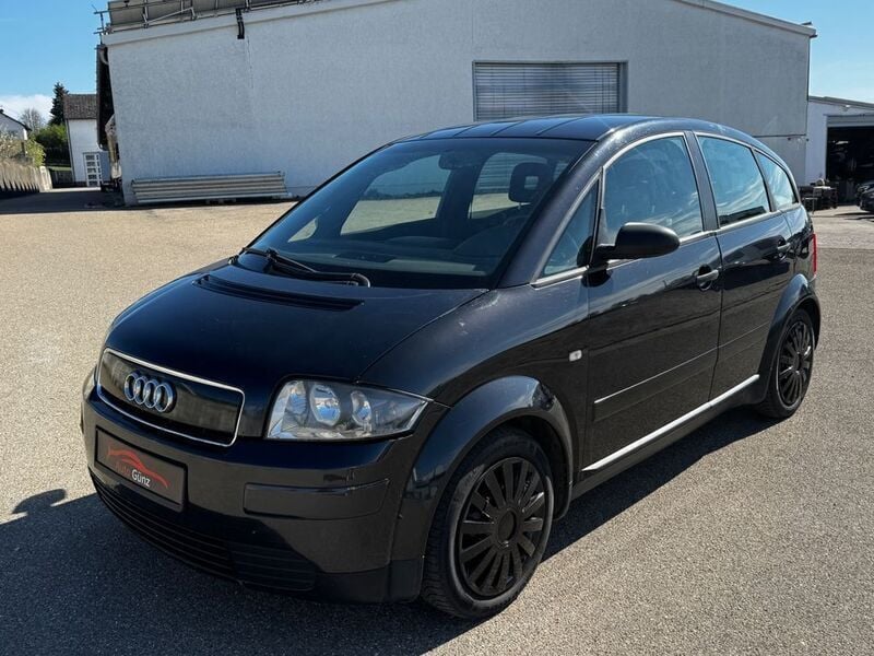 Schwarz Gebraucht 2002 Audi A2 Kleinwagen | 999 € (Guter Preis) - Bild 1/4