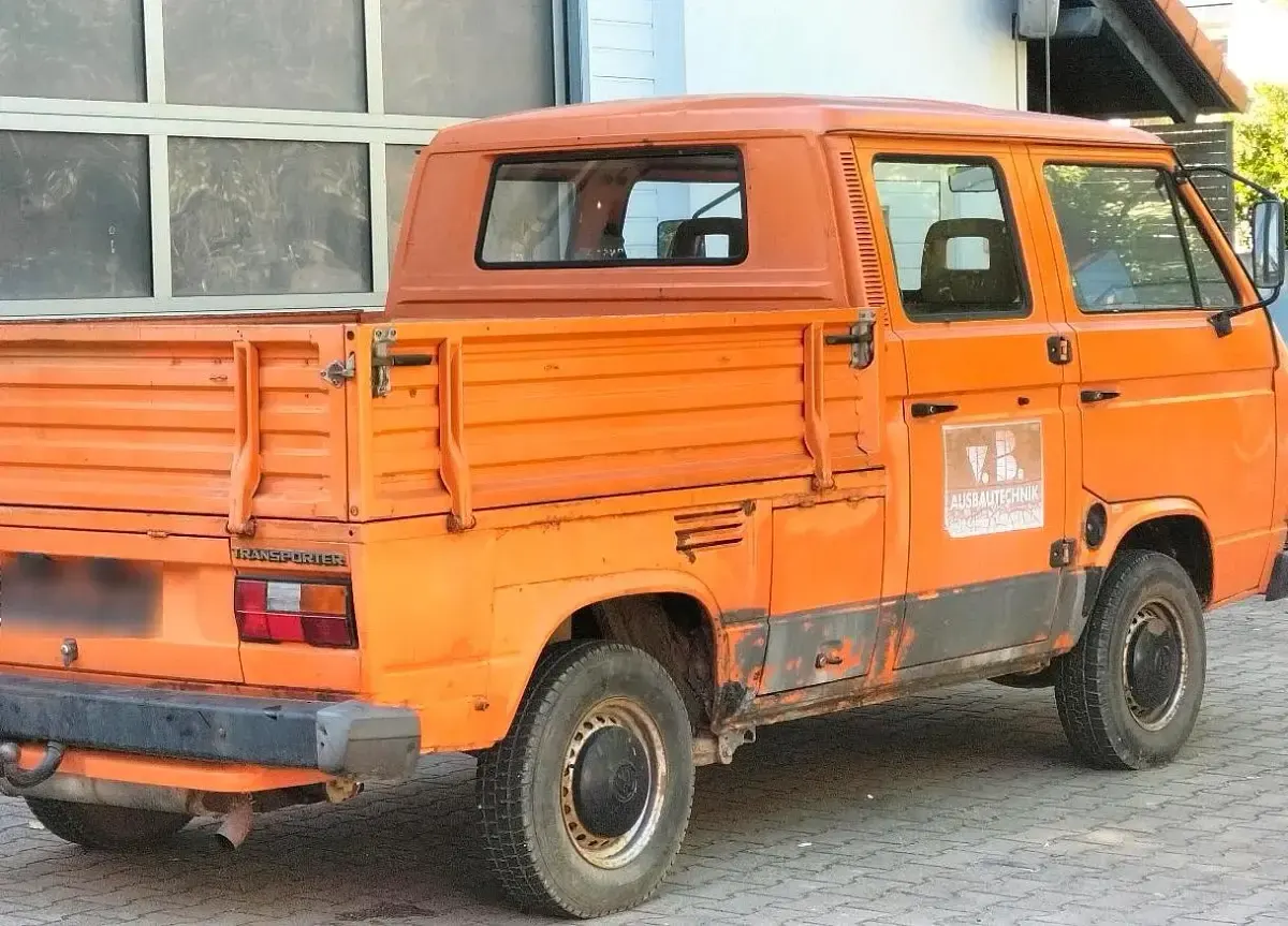 Gebraucht VW T3 50 PS (36 kW) 1989 Orange Van