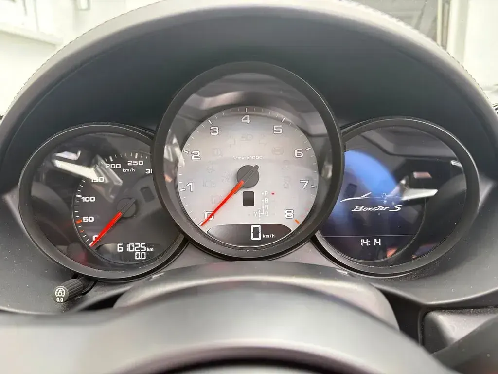 Gebraucht Porsche Boxster 349 PS (256 kW) 2016 Weiß Cabrio