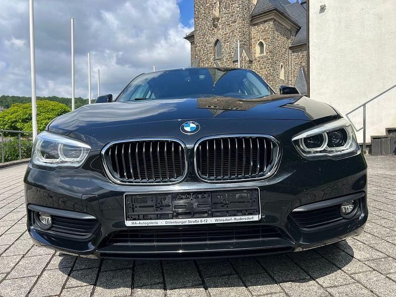 Schwarz Gebraucht 2017 BMW 116 Advantage Kleinwagen | 11.900 € (Etwas zu teuer) - Bild 1/4