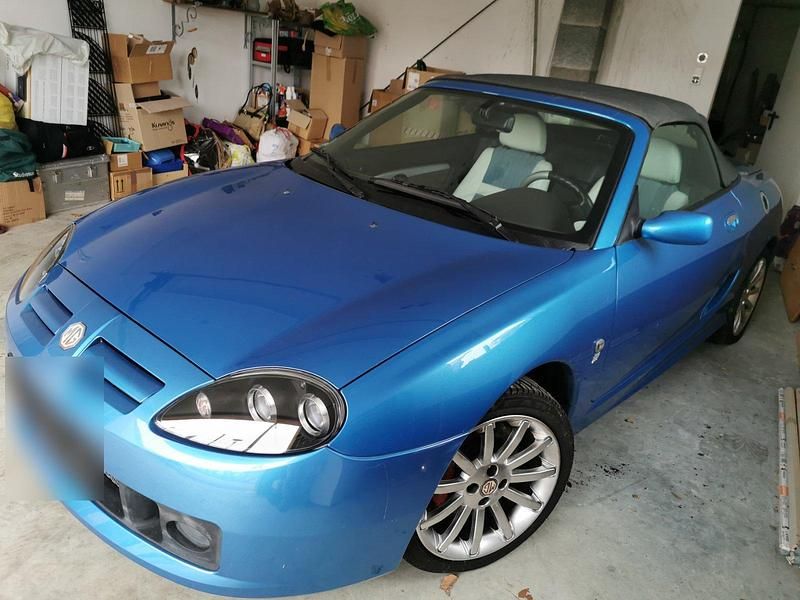 Second-hand MG TF 100 CP (73 kW) 2005 Albastru Cabrio