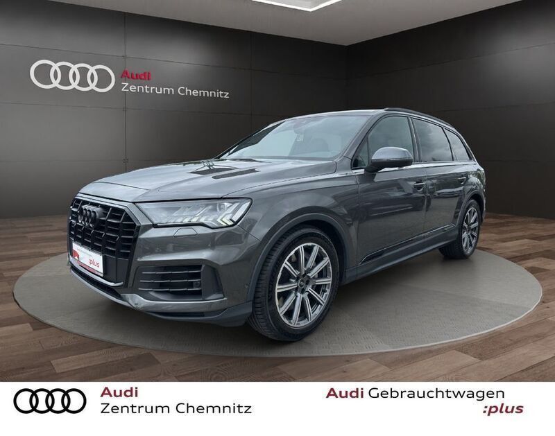 Samuraigrau metallic Gebraucht 2021 Audi Q7 Sport SUV | 54.990 € (Fairer Preis) - Bild 1/4