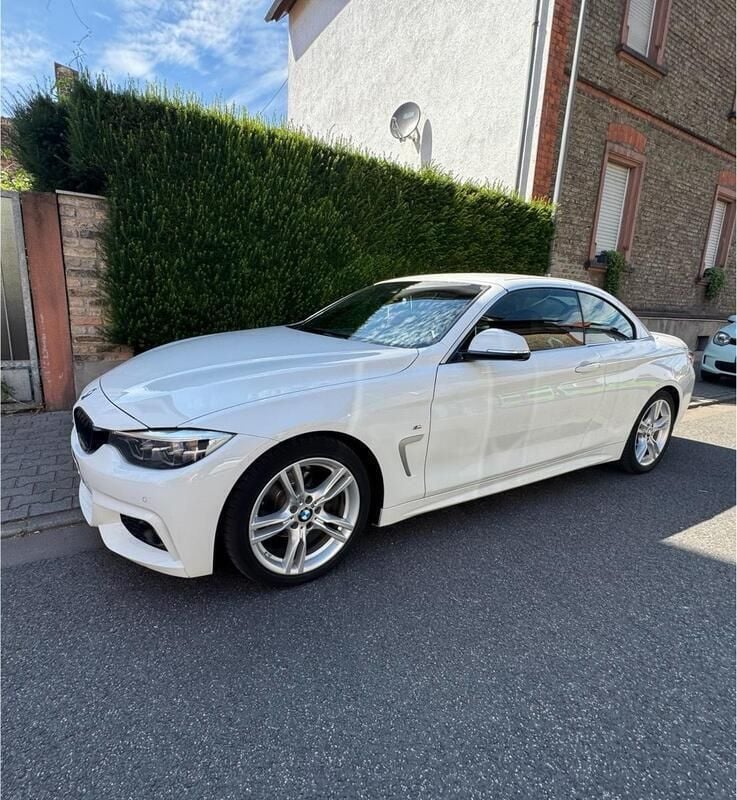 Weiß Gebraucht 2017 BMW 420 M Sport Cabrio | 22.000 € (Guter Preis) - Bild 1/4
