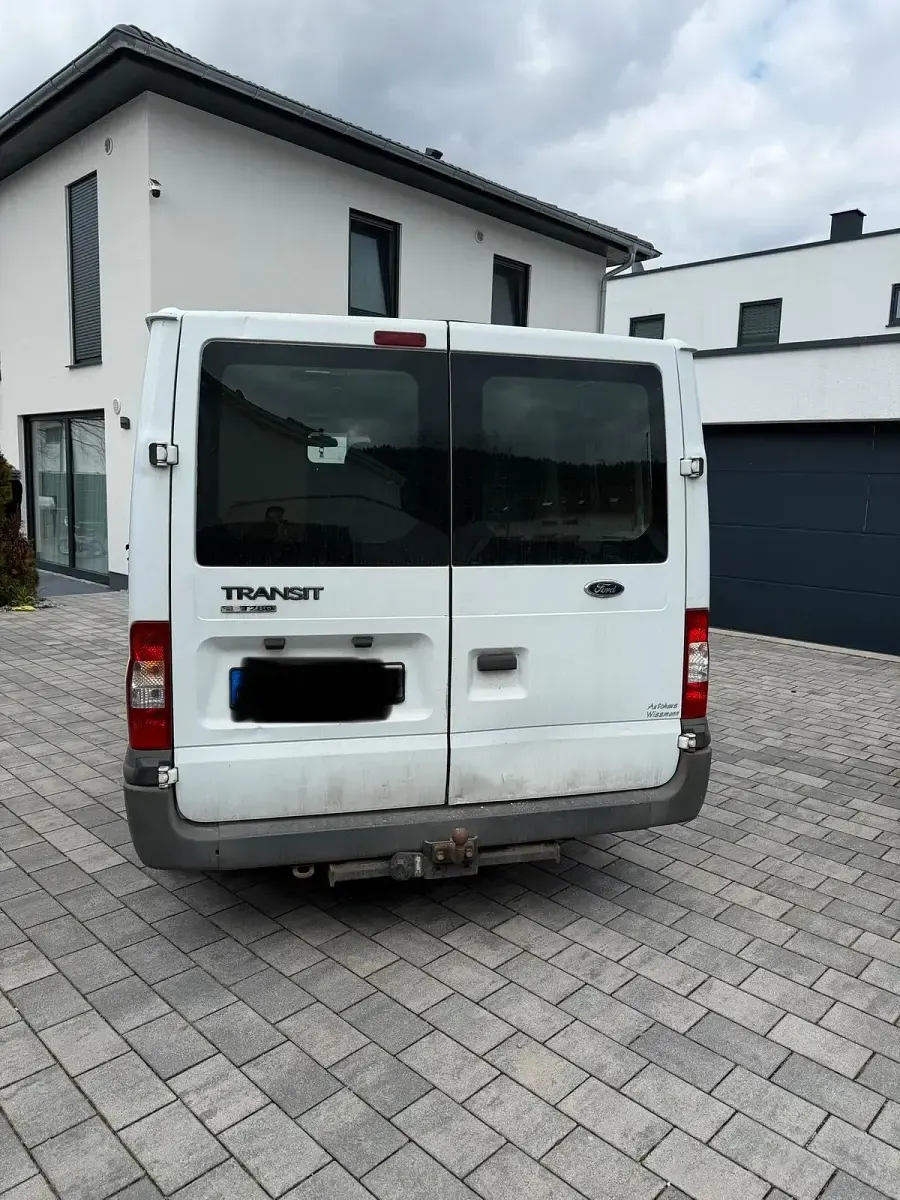 Gebraucht Ford Transit 116 PS (85 kW) 2008 Weiß Van / Kleinbus