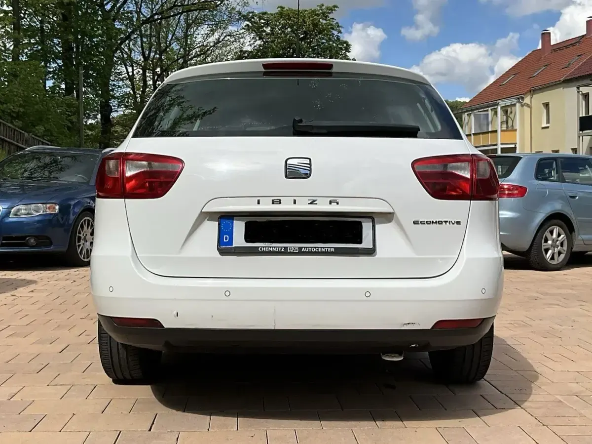 Gebraucht Seat Ibiza ST Ecomotive 105 PS (77 kW) 2010 Weiß Kombi