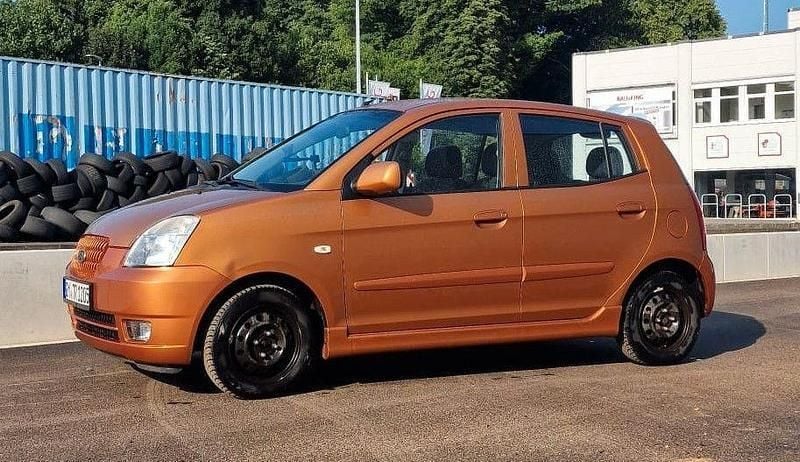 Orange Gebraucht 2006 Kia Picanto 2 Kleinwagen | 2.425 € (Fairer Preis) - Bild 1/4