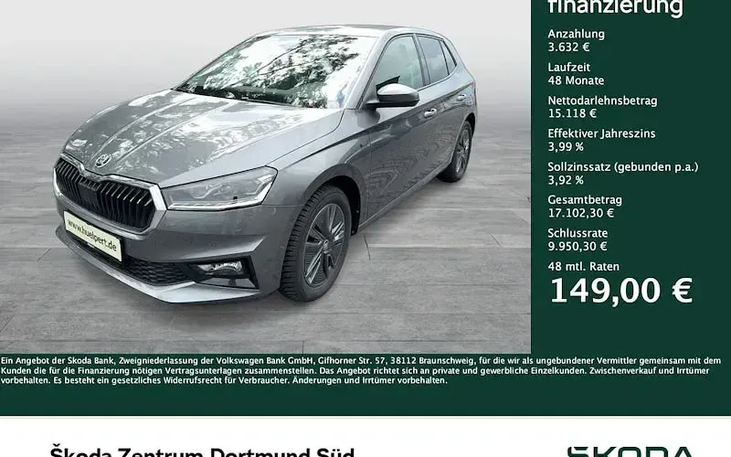Gebraucht Skoda Fabia Tour 95 PS (69 kW) 2025 Kleinwagen