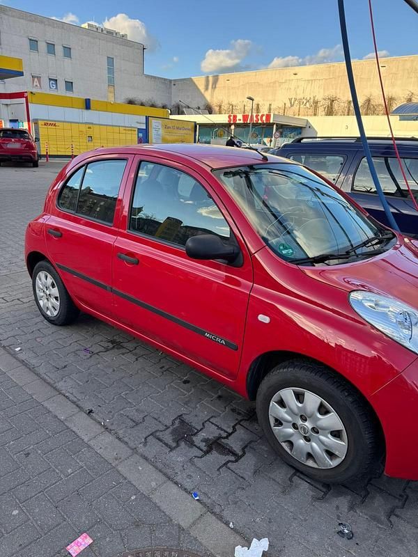 Gebraucht Nissan Micra 2005 Rot Kleinwagen